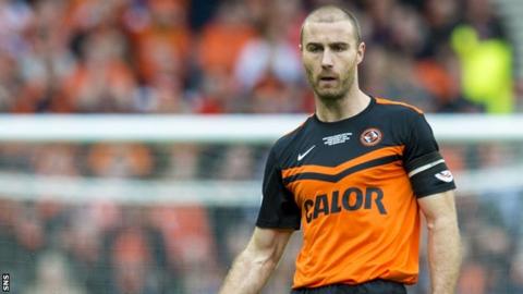 Dundee United captain Sean Dillon