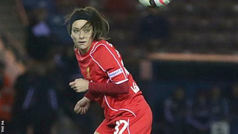 Liverpool midfielder Lucy Staniforth