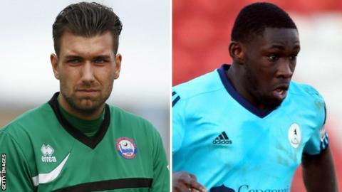 Nick Hamann and Godfrey Poku