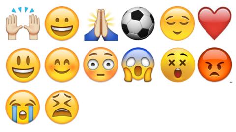 the emoji story of your season an alternative take on 2014 15 bbc emojis story
