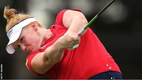 Golfer Kylie Walker