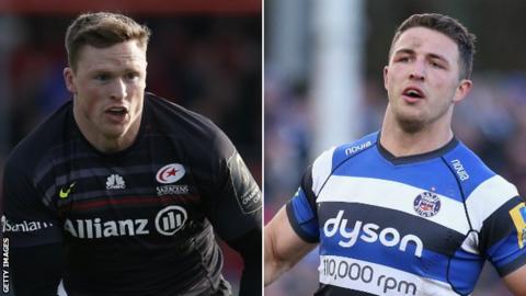 Chris Ashton and Sam Burgess