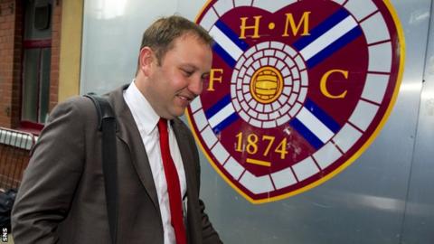 Ian Murray at Tynecastle