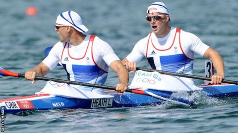 Liam Heath and Jon Schofield of GB