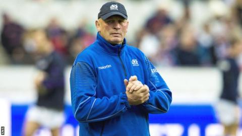 Scotland head coach Vern Cotter