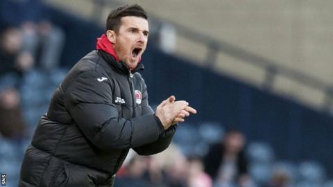 Clyde manager Barry Ferguson
