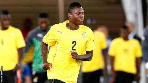 Ghana's Samuel Inkoom