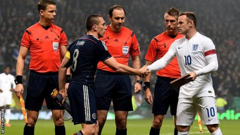Scotland v England last year