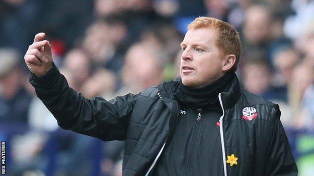 Neil Lennon Bolton Wanderers Manager Leaves By Mutual Consent Bbc Sport