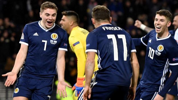 James Forrest: Celtic winger has scored five goals in 99 minutes for Scotland