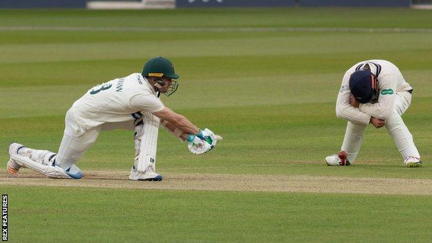 Colin Ackermann sweeps at Lord's