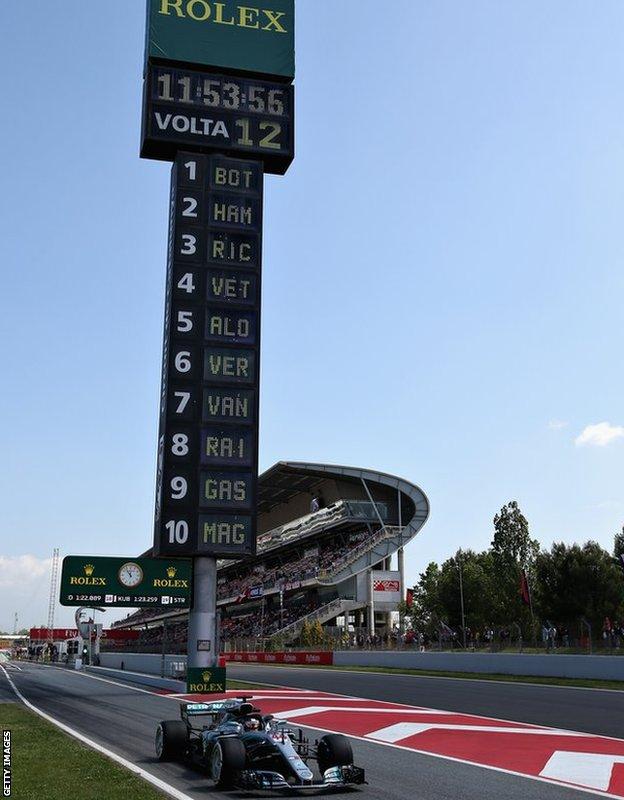 Lewis Hamilton of Mercedes