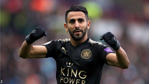 Leicester played with characteristic pace and industry, but it was Mahrez who added the vital moments of craft as he created both goals