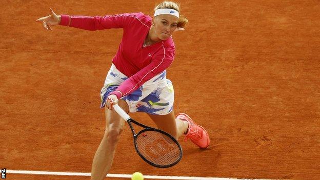 French Open 2020 Petra Kvitova Emotional Recalling Return After Knife Attack Bbc Sport