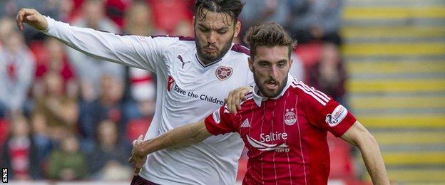 Graeme Shinnie (right)
