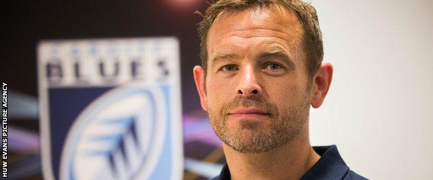 Cardiff Blues coach Danny Wilson