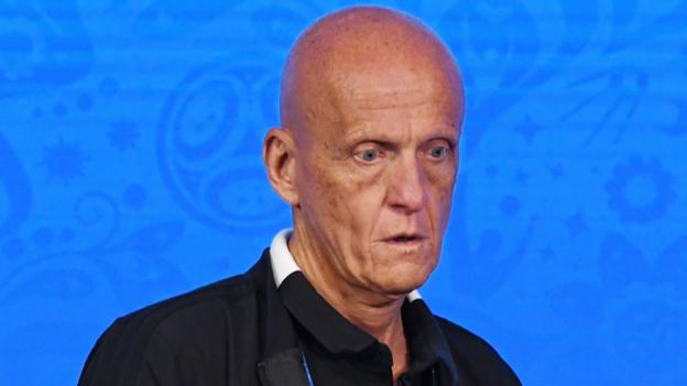 World Cup 2018: Assistant refs to keep flag down for tight offside calls - BBC Sport