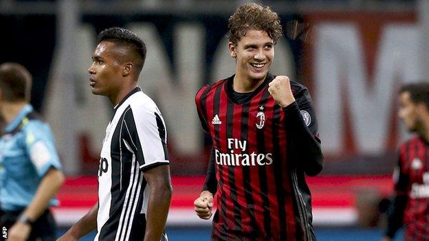 Udvalg brud udelukkende AC Milan 1-0 Juventus - BBC Sport