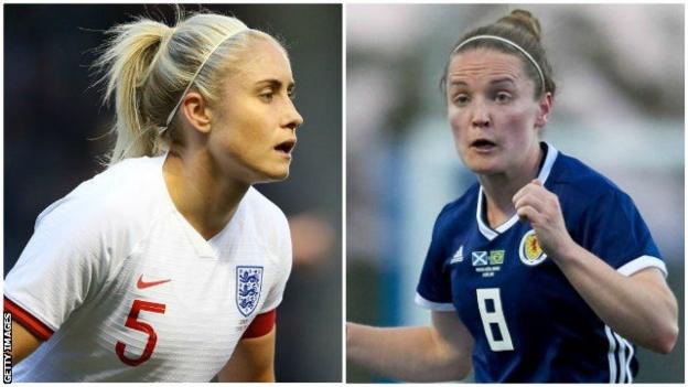 Steph Houghton and Kim Little