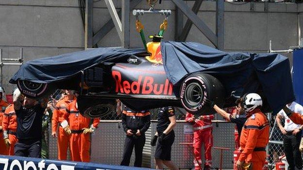 Monaco Grand Prix: Max Verstappen crash 'unnecessary ...