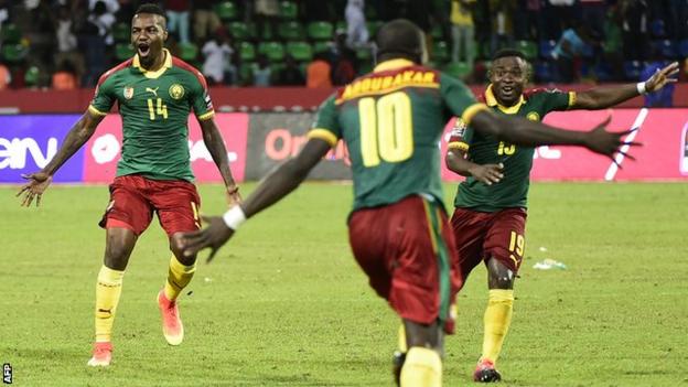 Afcon 2017: Cameroon beat Senegal 5-4 on penalties to reach semi-finals