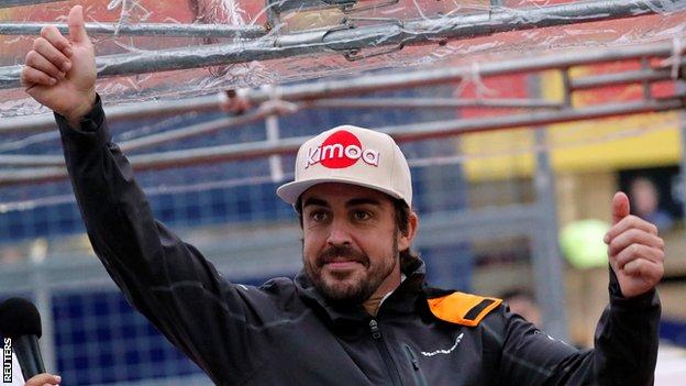 Fernando Alonso is a two-time world champion