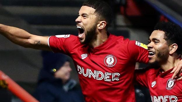 Bristol City 3-2 Derby County: Nahki Wells scores on first start for Robins