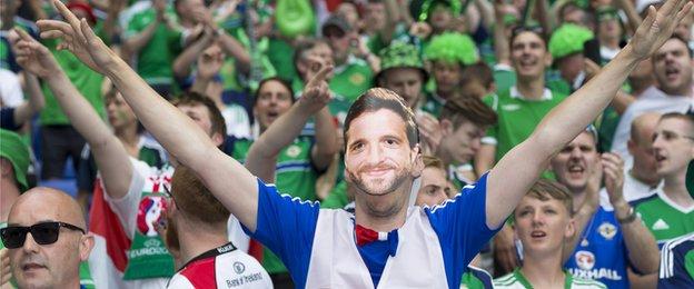 Will Grigg was a popular figure for Northern Ireland fans at Euro 2016