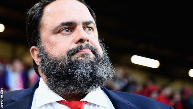 Evangelos Marinakis: Nottingham Forest owner says he has recovered from  coronavirus - BBC Sport