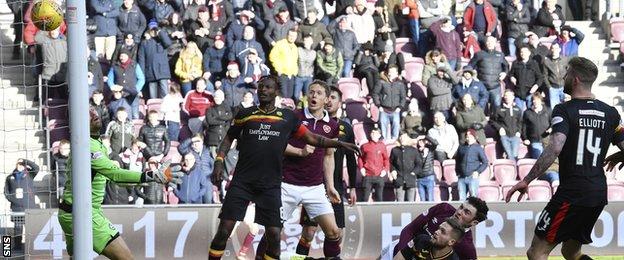 John Souttar scores for Hearts