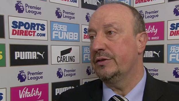 Newcastle 1-2 Arsenal: We need to keep the belief - Rafa Benitez - BBC Sport