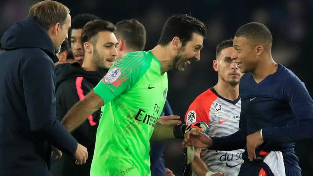 Ligue 1: PSG win French title without playing - BBC Sport