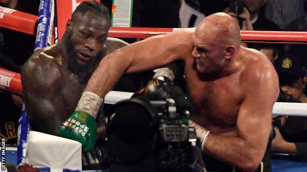 Deontay Wilder and Tyson Fury
