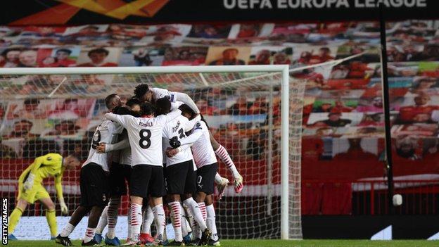 AC Milan celebrate