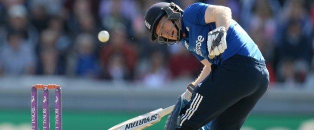 Eoin Morgan had made just one when he was forced to retire hurt
