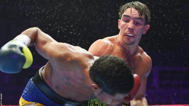 Michael Conlan in action against Miguel Marriaga