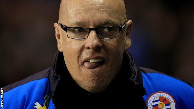 Reading manager Brian McDermott