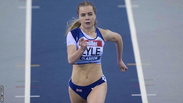 Lyle won gold in the T35 100m and 200m at the World Para-Athletics Championships last year
