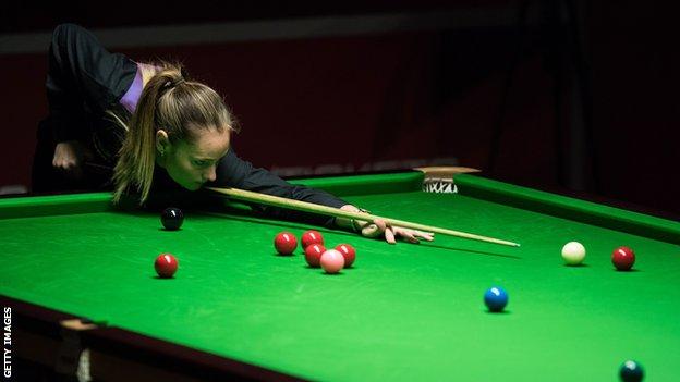 Reanne Evans Wins 12th Womens World Snooker Championship Title Bbc Sport 