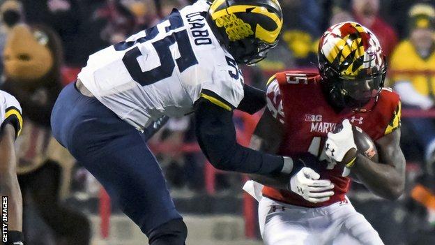 David Ojabo has vowed to return stronger from injury in his rookie NFL year after a stellar college career with Michigan Wolverines