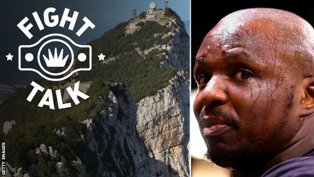Dillian Whyte and the Rock of Gibraltar