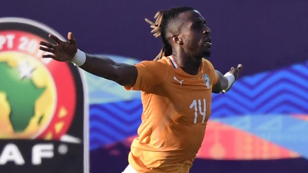 Africa Cup Of Nations 2019 Kodjia Fires Ivory Coast Past South