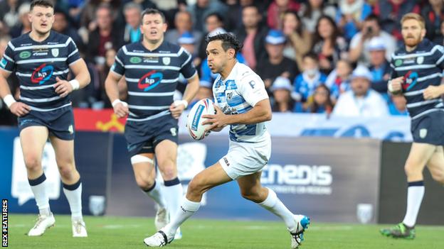 Toulouse full-back Mark Kheirallah kicked four penalties and three conversions for an individual 14-point haul