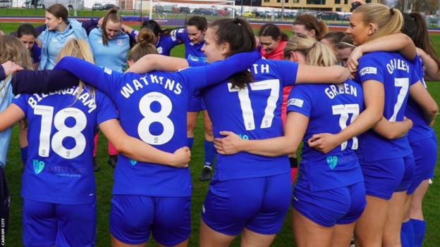 Cardiff City Women to turn semi-professional - BBC Sport