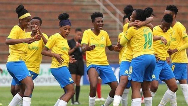 Les femmes sud-africaines de Mamelodi Sundowns