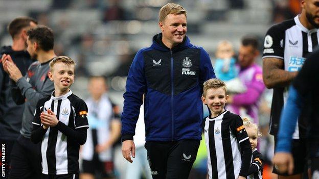 Newcastle boss Eddie Howe