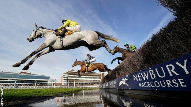 Eldorado Allen won the Denman Chase at Newbury