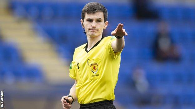 Scottish referee Craig Napier