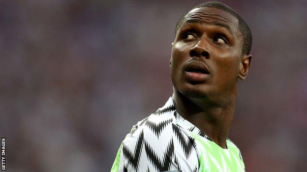 Odion Ighalo left Watford for a move to China in 2017