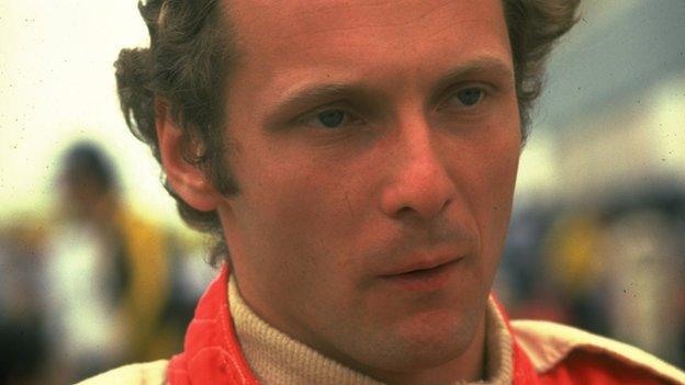 Niki Lauda in 1975